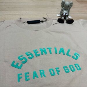 FOG Fear of God Essentials Heavy Jersey Tee Seal Grey | Size L | Premium 9.5/10